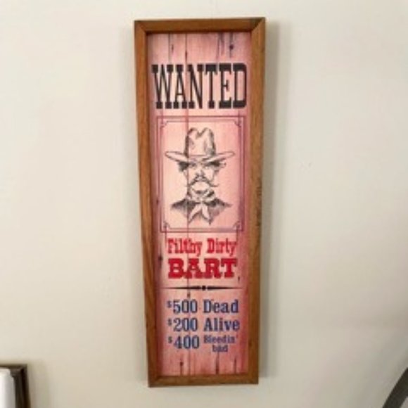 Vintage Wood Sign